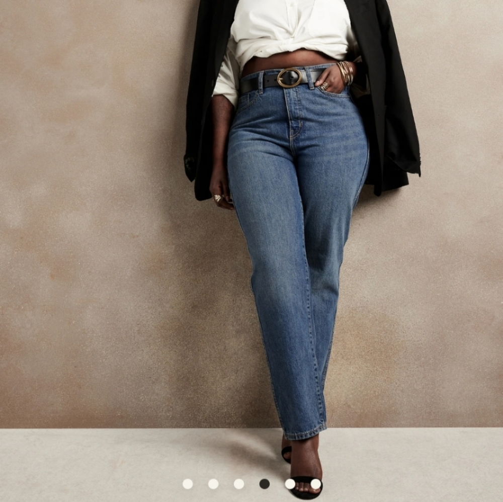 NWT Banana Republic Factory Rigid Straight Jeans
